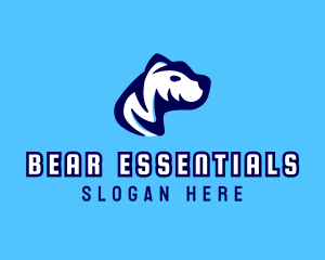 Polar Bear Grizzly logo design