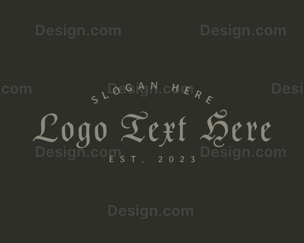 Gothic Company Brand Logo