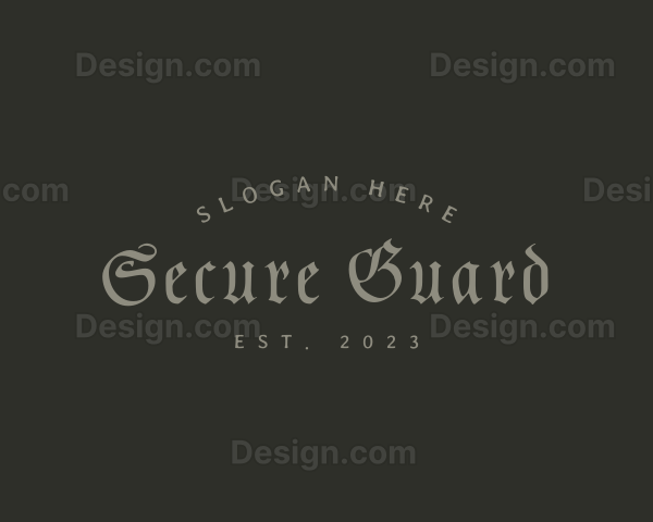 Gothic Company Brand Logo