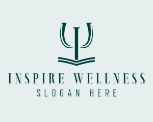 Psychology Wellness Therapy logo design