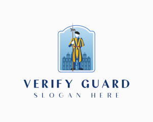 Vatican Swiss Guard logo design