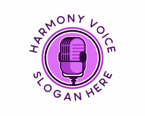 Podcast Microphone Stream logo