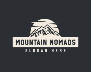 Mountain Peak Hiker logo design