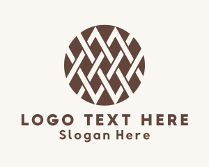 Interweave Textile Pattern logo