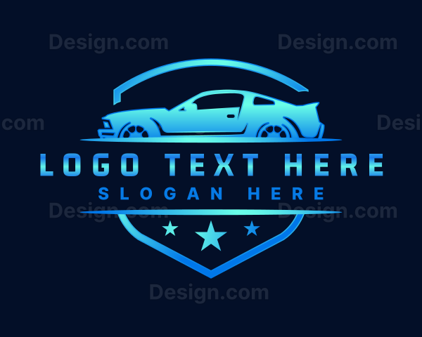 Racing Car Vehicle Logo