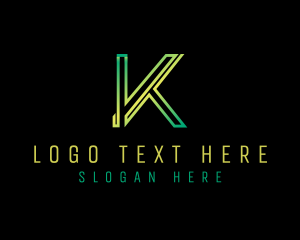 Generic Modern Startup Letter K logo