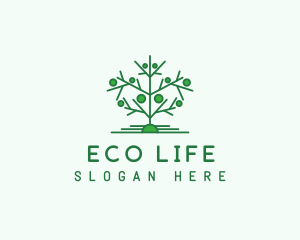 Green Tree Forestry  logo design