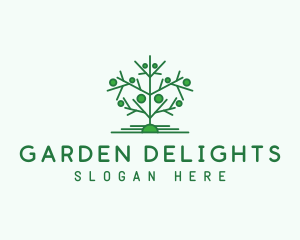 Green Tree Forestry  logo design