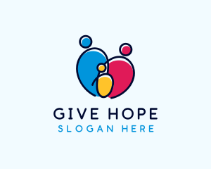 Family Counseling Charity logo design