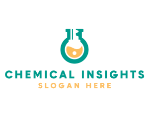 Chemical Key Flask  logo