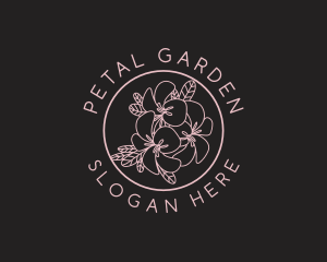 Garden Flower Boutique logo design