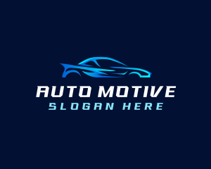 Auto Car Racing logo design