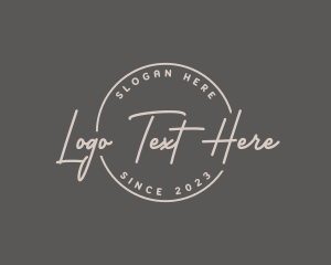 Casual Handwritten Ink logo