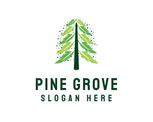 Pine Feather Tree logo