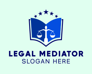 Law School Library  logo design