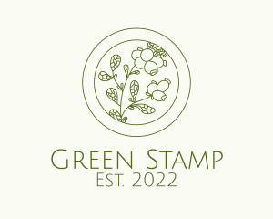 Green Herb Spice  logo design