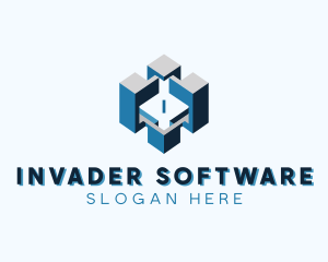 Cyber Software Programmer logo design