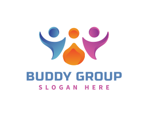 Community Group Support logo design