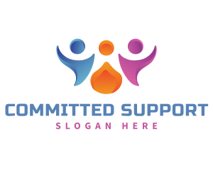 Community Group Support logo design