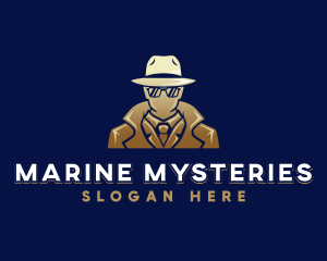 Mysterious Man Detective logo design