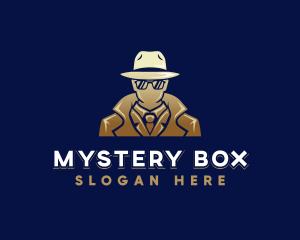 Mysterious Man Detective logo design