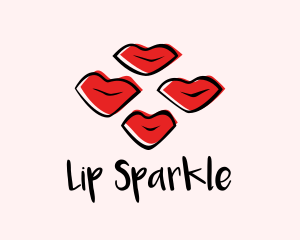 Sexy Pouty Lips logo design