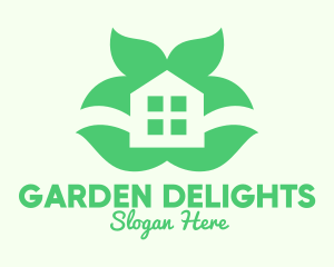 Green Home Garden logo design