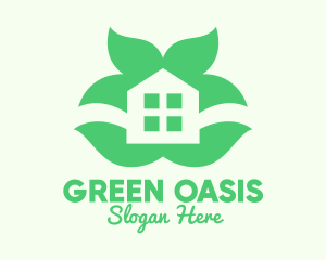 Green Home Garden logo design