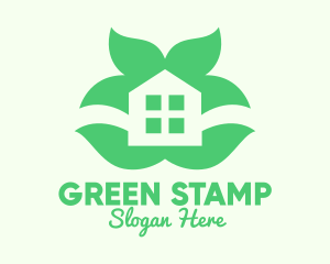 Green Home Garden logo design