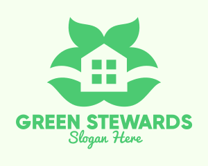 Green Home Garden logo design