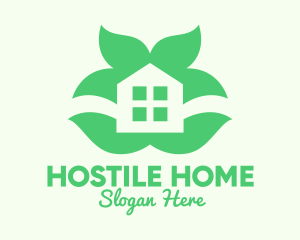 Green Home Garden logo design