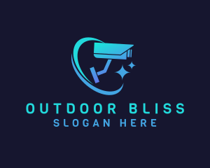 Outdoor Security Camera logo design