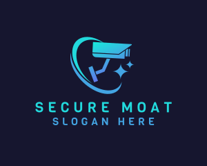 Outdoor Security Camera logo design