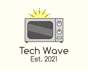 Electronic Microwave Appliance  logo design