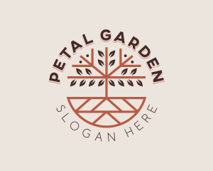 Sustainable Tree Planting logo design