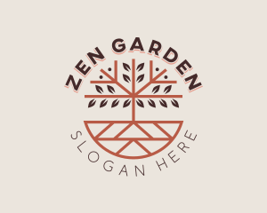 Sustainable Tree Planting logo design