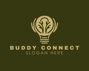 Eco Friendly Light Bulb logo design