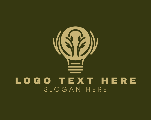 Eco Friendly Light Bulb logo