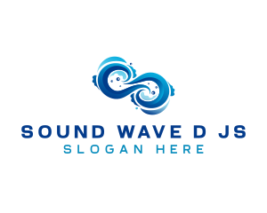 Sea Wave Surfing logo design