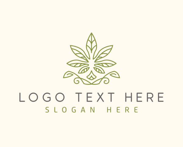 Cannabis logo example 3