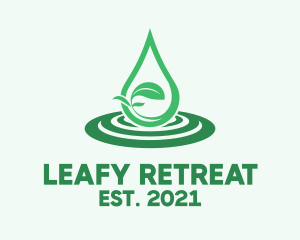 Green Leaf Oil logo design