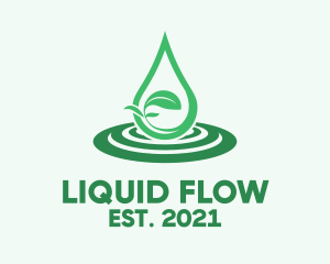 Green Leaf Oil logo design