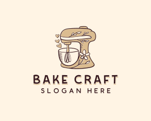 Patisserie Baking Mixer logo design