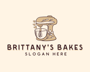 Patisserie Baking Mixer logo design