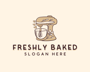 Patisserie Baking Mixer logo design