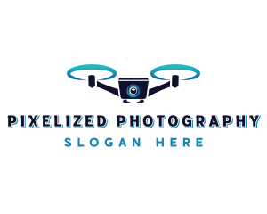 Drone Surveillance Aerial logo design