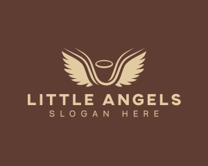 Holy Angel Wings logo design