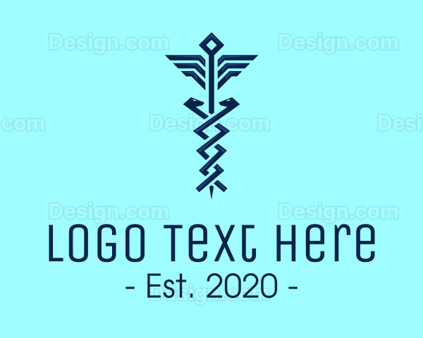 Modern Pharmacy Symbol Logo