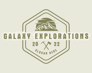 Mountain Climbing Equipment logo design