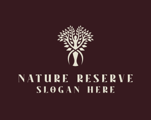 Nature Woman Tree logo design